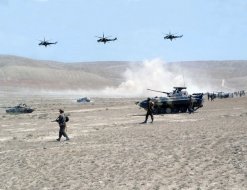 В Нахчыване военные учения