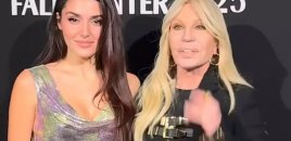 Hande Donatella Versace ilə bir arada - FOTOLAR