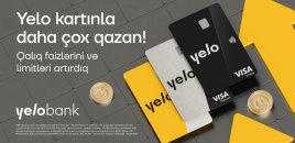 Yelo kart sahiblərinə daha çox qazanc imkanı!