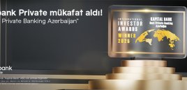 Birbank “Best Private Banking Azerbaijan” mükafatına layiq görüldü