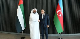 Azərbaycan və BƏƏ qarşılıqlı investisiyaların artırılmasını nəzərdən keçirib
