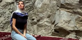 Arzu Əliyeva Əshabi-Kəhf ziyarətgahında - FOTO