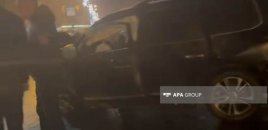 Qubada minik avtomobili maneəyə çırpılıb, ölən və yaralanan var - FOTO