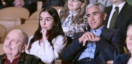 Leyla Əliyeva Maqsud İbrahimbəyovun yaradıcılıq gecəsində - FOTOLAR