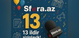 Sfera.az 13 yaşında