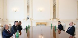 Prezident Türkiyə Milli Təhlükəsizlik Şurasının Baş katibini qəbul etdi