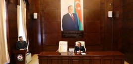 Azərbaycanın yeni Hərbi prokuroru kollektivə təqdim olundu