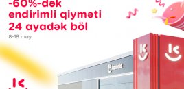 “Kontakt” Naxçıvan mağazasının açılışını Aygün Kazımova ilə etdi – AÇILIŞA ÖZƏL 60%-DƏK ENDİRİM