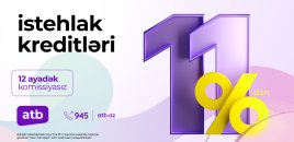 Azər Türk Bank müştərilər üçün sərfəli kredit kampaniyasını davam etdirir