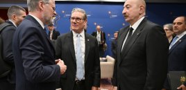 Azərbaycan Prezidenti Böyük Britaniyanın Baş naziri ilə görüşüb