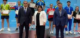 Stolüstü tennis üzrə Azərbaycan çempionatının qalibləri bəlli olub