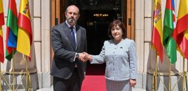 Sahibə Qafarova İspaniya Senatının sədri ilə görüşüb