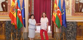 Sahibə Qafarova İspaniya Deputatlar Konqresinin sədri ilə görüşüb - FOTOLAR