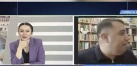 ARB TV-nin canlı yayımında gözlənilməz qonaq - VİDEO
