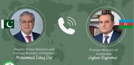 Ceyhun Bayramov pakistanlı həmkarı ilə Şahbaz Şərifin Azərbaycana səfərini müzakirə edib