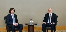 Gürcüstanın Baş naziri Prezident İlham Əliyevi təbrik edib