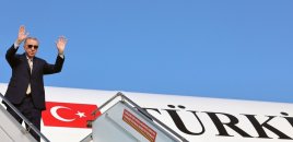 Türkiyə Prezidentinin təyyarəsi Laçına eniş etdi