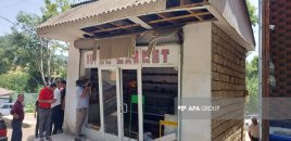 Lənkəranda marketdə partlayış olub, satıcı xəsarət alıb