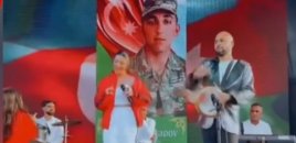Şəhid fotolarının qarşısında rəqs edən Nəfəs tənqid olundu - VİDEO
