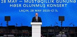 Laçında 28 May - Müstəqillik Gününə həsr olunmuş konsert keçirilib - VIDEO
