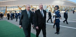 İlham Əliyev Ərdoğanı yola saldı - FOTOLAR