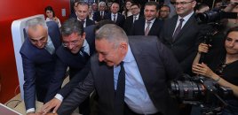 Naxçıvan televiziyası peyk yayımına başladı - Fotolar