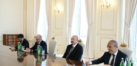 İlham Əliyev Türkiyənin energetika və təbii sərvətlər nazirini qəbul etdi