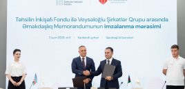 Veysəloğlu Şirkətlər Qrupundan Qarabağ Universitetinə təhsil dəstəyi – 50 tələbəyə təqaüd ayrıldı