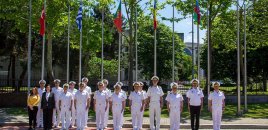 MN Azərbaycan bayrağının NATO DTMM-də qaldırılması ilə bağlı məlumat yayıb