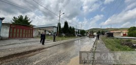 Goranboyda leysan nəticəsində fəsadlar yaranıb