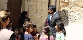 Azərbaycan Suriyada növbəti xeyriyyə aksiyası keçirib