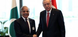 Ərdoğan Şəriflə regional məsələləri müzakirə edib