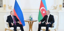 Azərbaycan Prezidenti Vladimir Putini təbrik etdi