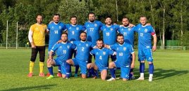 Azərbaycanlı məşhurların futbol komandası Moskvada qalib oldu