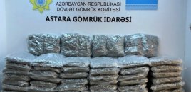 İrandan Rusiyaya aparılan qarpız yükündə 207 kq marixuana Azərbaycanda aşkarlanıb