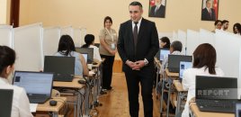 Azad olunan ərazilərdə çalışan müəllimlər ilk dəfə sertifikasiya imtahanında iştirak ediblər - FOTO