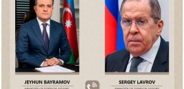 Bayramov Lavrovla İsrail-İran qarşıdurmasını müzakirə etdi