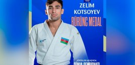 Dünya çempionatı: Azərbaycanın olimpiya çempionu bürünc medal qazanıb