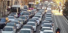 Bakıda sıxlıq olan yollar açıqlanıb