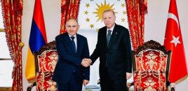Ərdoğan İstanbulda Paşinyanı qəbul edib