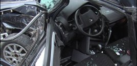 Qubada minik avtomobilləri TOQQUŞDU: Ölənlər var