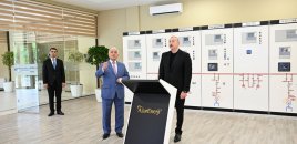 “Yevlax” qovşaq yarımstansiyasının, Regional Təlim-Tədris və Laboratoriya Mərkəzinin açılışı olub