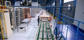 Goranboy rayonunda tikinti materialları istehsalı müəssisəsi istifadəyə verilib