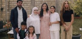 Leyla və Arzu Əliyevalar bu gənc  ailənin qonağı oldular - FOTOLAR 