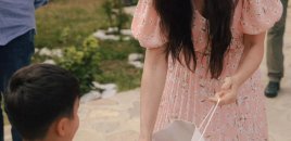 Leyla və Arzu Əliyevalar bu gənc  ailənin qonağı oldular - FOTOLAR 