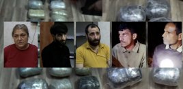 Azərbaycanda beş nəfər 60 kiloqram narkotiklə tutuldu