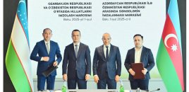 Azərbaycanla Özbəkistan arasında bir sıra sənədlər imzalandı