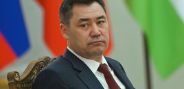 Sadır Japarov Rusiyaya gedir