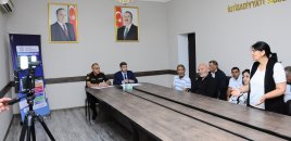 Naftalanda növbəti səyyar qəbul keçirilib - FOTOLAR