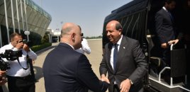 Ersin Tatar Azərbaycana gəldi